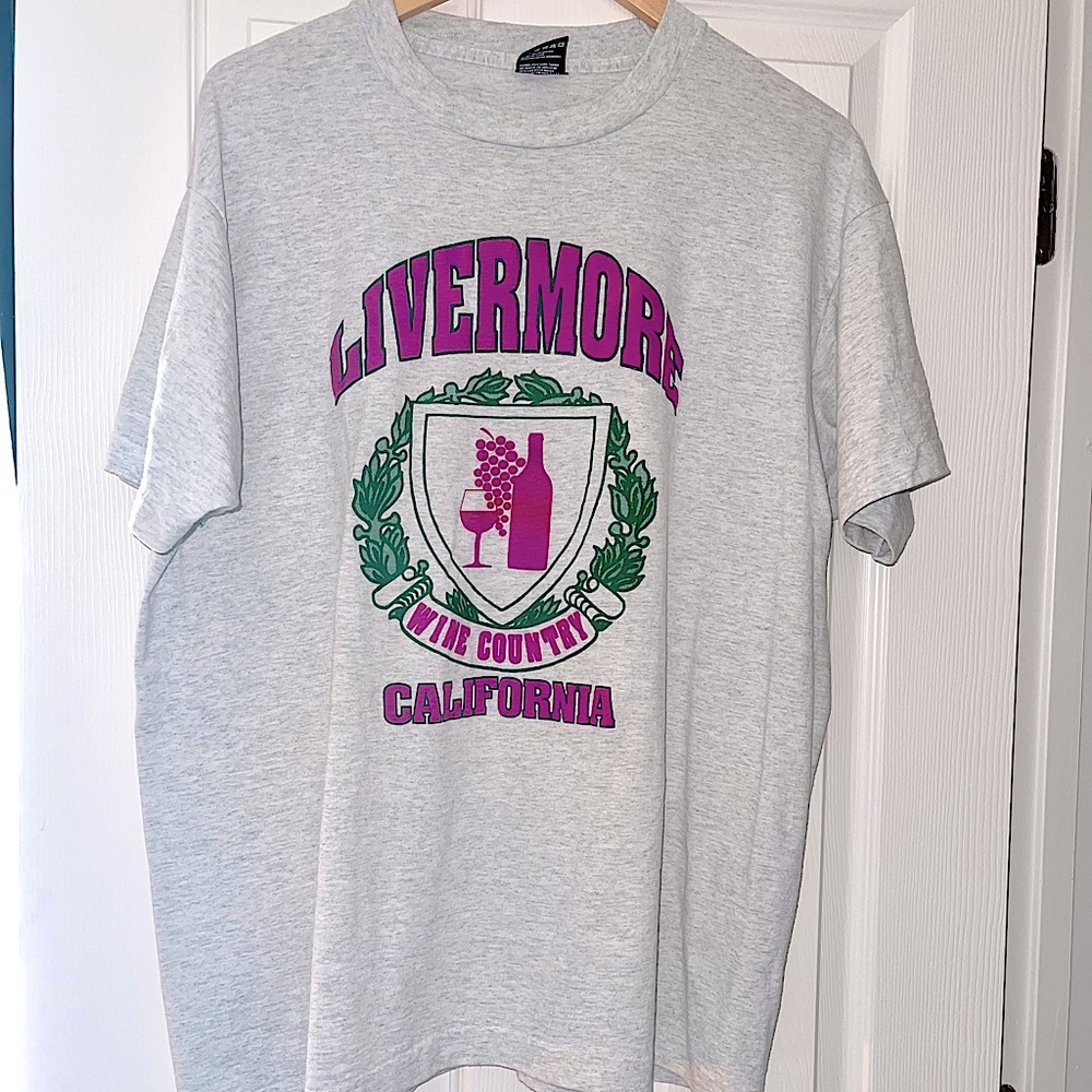 Vintage fruit of the loom California Wine Country T-Shirt